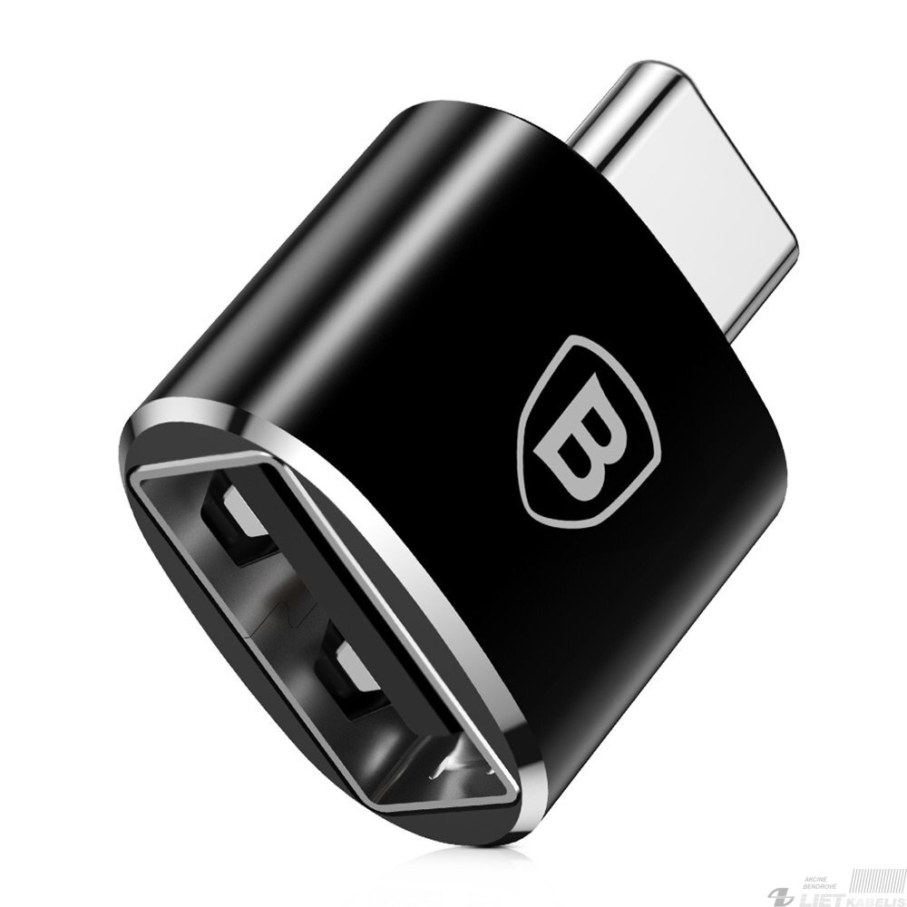 Adapteris USB C kištukas - USB A lizdas, su OTG funkcija BASEUS