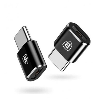 Adapteris USB C kištukas - micro USB B lizdas, su OTG funkcija BASEUS Adapteris USB C kištukas - micro USB B lizdas, su OTG funkcija BASEUS