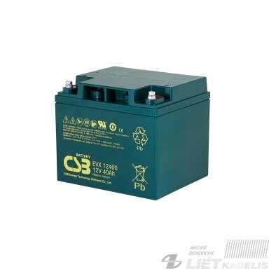 Akumuliatorius 12V 40Ah Pb CSB Akumuliatorius 12V 40Ah Pb CSB
