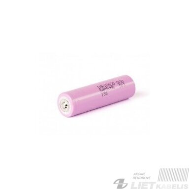 Akumuliatorius 3,6V 3200mAh 18x65mm Akumuliatorius 3,6V 3200mAh 18x65mm