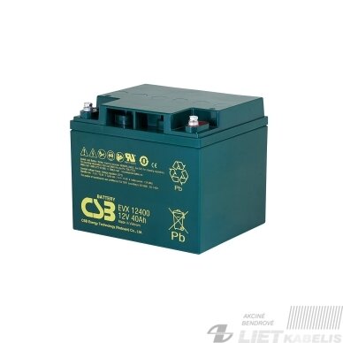 Akumuliatorius 12V 40Ah Pb CSB Akumuliatorius 12V 40Ah Pb CSB