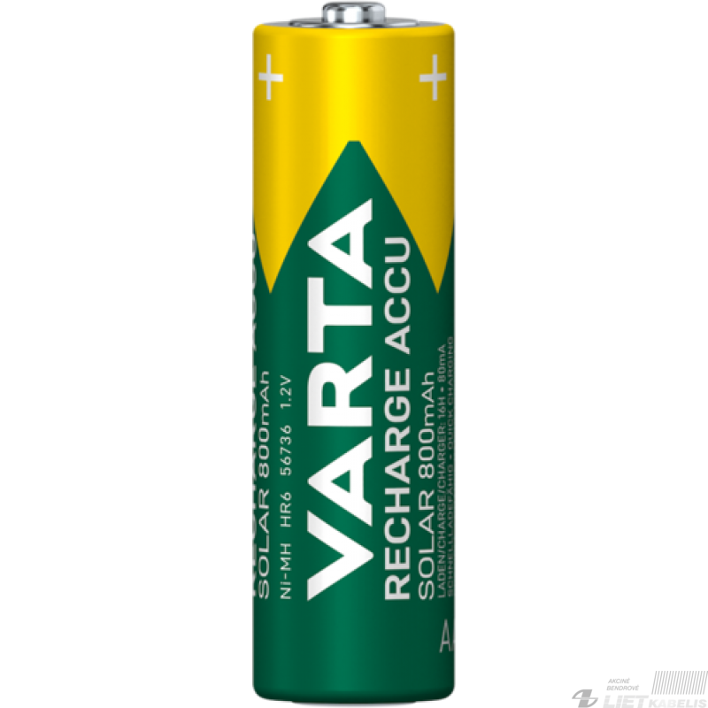 Akumuliatorius AAA, 1,2V, 800mAh, Varta