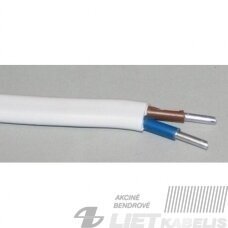 Aliumininis jėgos kabelis su PVC izoliacija AVVG 2x4,0mm² Lietkabelis