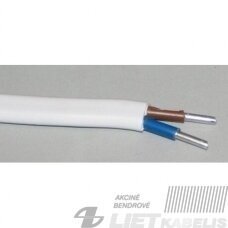 Aliumininis jėgos kabelis su PVC izoliacija AVVG 2x4,0mm² Lietkabelis Aliumininis jėgos kabelis su PVC izoliacija AVVG 2x4,0mm² Lietkabelis