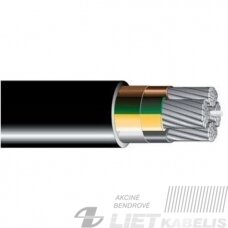 Aliumininis jėgos kabelis su XLPE izoliacija AXPK 4x35mm² (AVVG) (1 m)