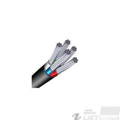 Aliumininis jėgos kabelis su PVC izoliacija AXMX 5x25mm² RM TT Cables Aliumininis jėgos kabelis su PVC izoliacija AXMX 5x25mm² RM TT Cables