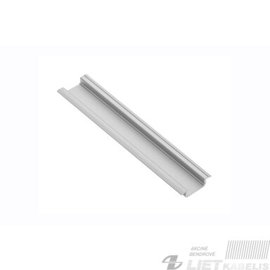 Aliuminis profilis LED juostoms pridedamas GLAX 2m Aliuminis profilis LED juostoms pridedamas GLAX 2m