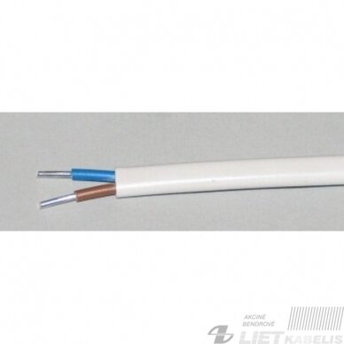 Aliumininis jėgos kabelis su PVC izoliacija AVVG 2x10mm² (plokščias) Lietkabelis Aliumininis jėgos kabelis su PVC izoliacija AVVG 2x10mm² (plokščias) Lietkabelis