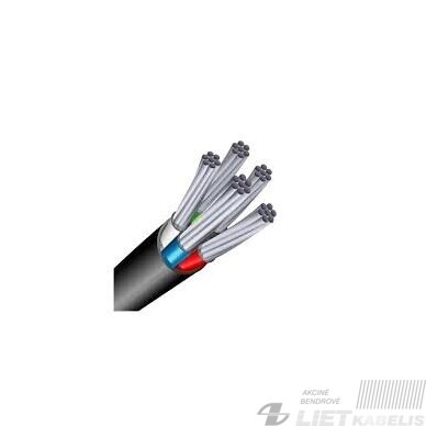 Aliumininis jėgos kabelis su PVC izoliacija AXMX 5x35mm² RM TT Cables Aliumininis jėgos kabelis su PVC izoliacija AXMX 5x35mm² RM TT Cables