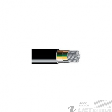 Aliumininis jėgos kabelis su XLPE izoliacija AXMK/YAKXS 5x16mm²