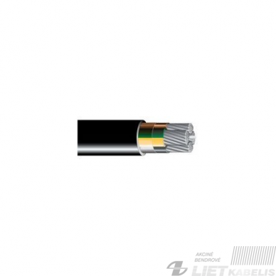 Aliumininis jėgos kabelis su XLPE izoliacija AXPK 4x35mm² (AVVG) (1 m)