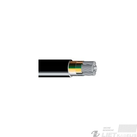 Aliumininis jėgos kabelis su XLPE izoliacija AXPK 4x35mm² (AVVG) (1 m)