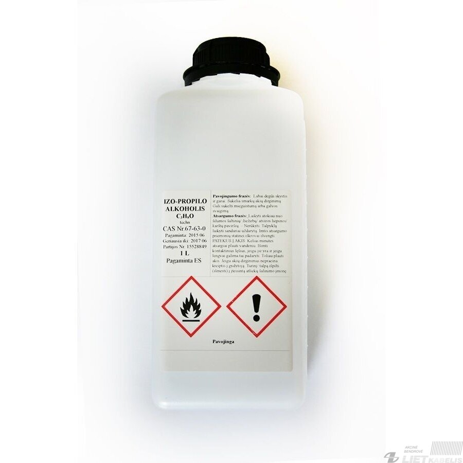Alkoholis izopropilo, techninis IPA99,8% 1L