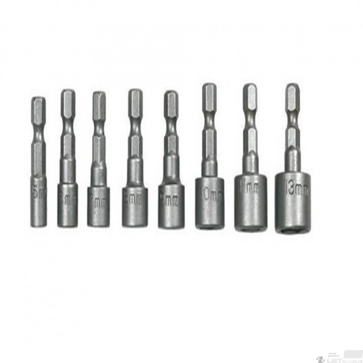 Antgalių komplektas, 201001 5-13mm 8vnt., Vagner Antgalių komplektas, 201001 5-13mm 8vnt., Vagner