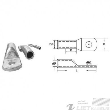 Antgalis kilpinis 12-185 DIN46235 Antgalis kilpinis 12-185 DIN46235
