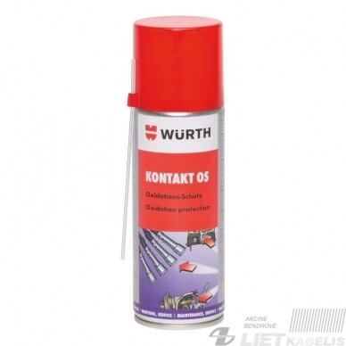 Antioksidacinė apsauga kontaktams OS 200ml, WURTH Antioksidacinė apsauga kontaktams OS 200ml, WURTH