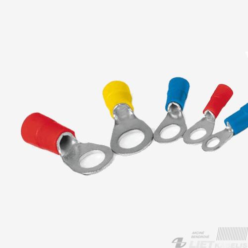 Antgalis kilpinis izoliuotas KQI-M 12mm 4-6mm (Geltonas)