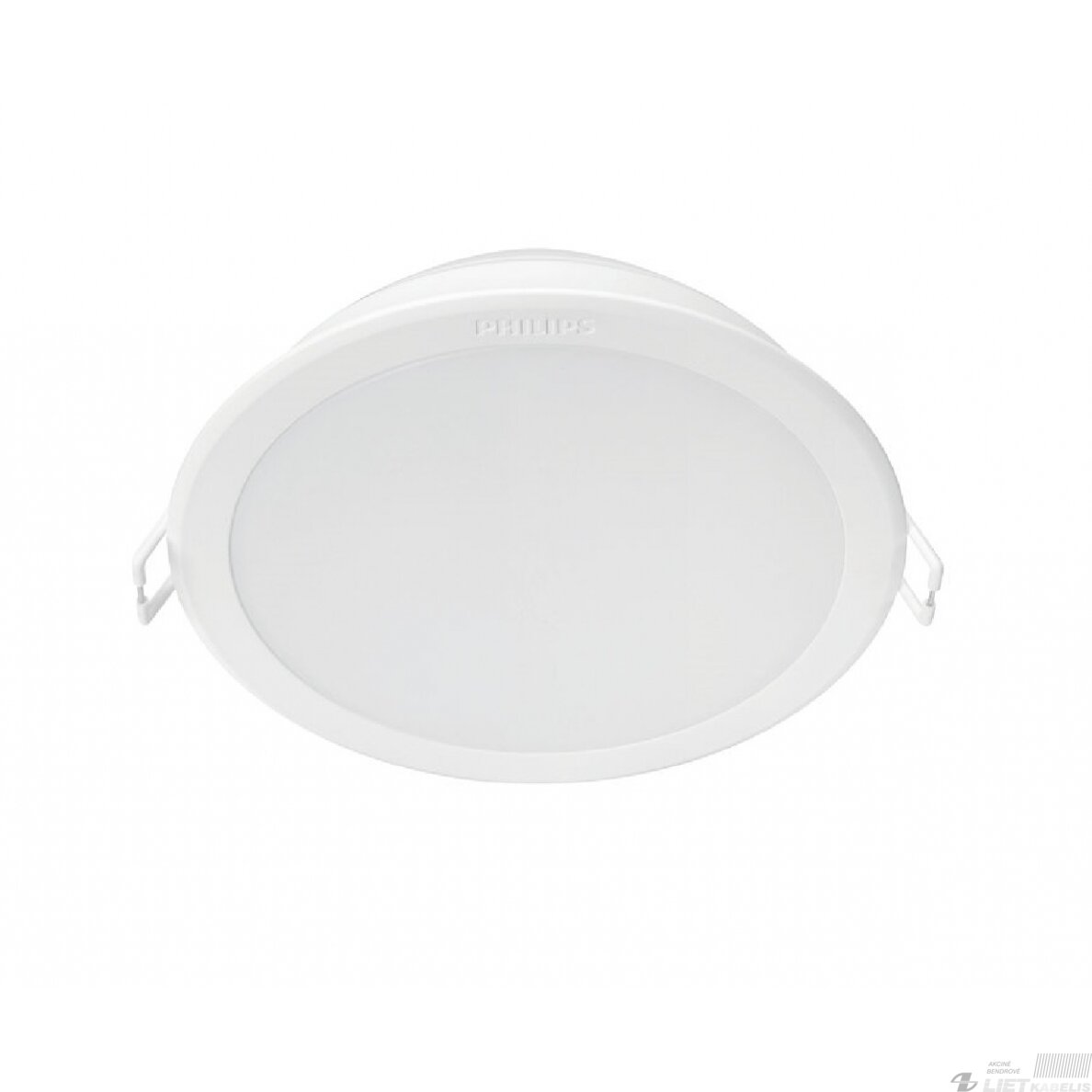 LED šviestuvas 12,5W,  4000K,  1300Lm, IP20, apvalus įleidžiamas, PHILIPS