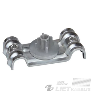 Apkaba laidams 10mm 3/8 dviguba metalinė DFT, CELO