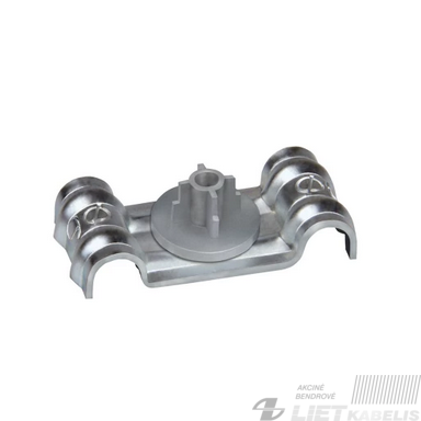 Apkaba laidams 10mm 3/8 dviguba metalinė DFT, CELO