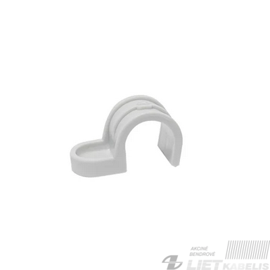 Apkaba vamzdžiams 20mm 13/16 vienguba plastilkinė FP, CELO