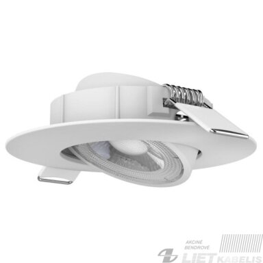 LED šviestuvas įleidžiamas apvalus SKYE 90, 5,5W, 4000K, 450Lm, Airam LED šviestuvas įleidžiamas apvalus SKYE 90, 5,5W, 4000K, 450Lm, Airam