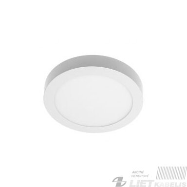 LED šviestuvas  Oris plus 19W, 3000K, 1520Lm, IP20, apvalus pridedamas, GTV