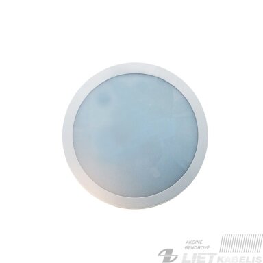 Apvalus LED šviestuvas 20W, 1360lm, 3000K