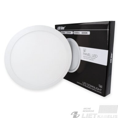 LED šviestuvas 24W, 2700K, 2200lm, LEDline LED šviestuvas 24W, 2700K, 2200lm, LEDline