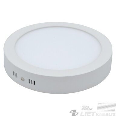 LED šviestuvas Oris plus 24W, 3000K, 2000Lm, IP20, apvalus pridedamas, GTV LED šviestuvas Oris plus 24W, 3000K, 2000Lm, IP20, apvalus pridedamas, GTV