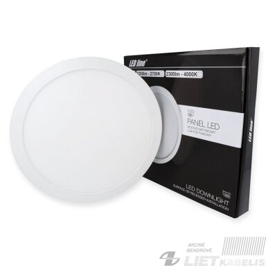LED šviestuvas 12W, 2700K, 1010lm, LEDline LED šviestuvas 12W, 2700K, 1010lm, LEDline