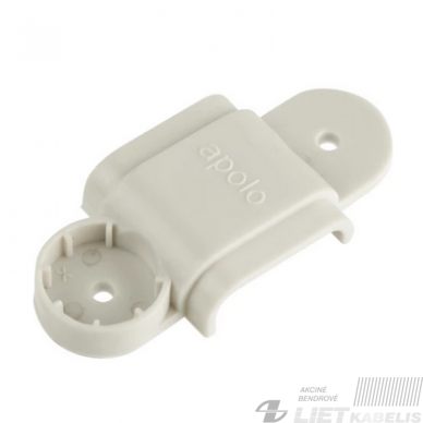 Apkaba laidams 9x25mm plokščia vienguba plastikinė TPLC, CELO Apkaba laidams 9x25mm plokščia vienguba plastikinė TPLC, CELO