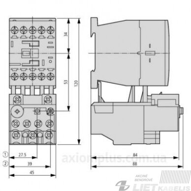 Apsauga nuo perkrovos ZB12-16 (12-16)A Eaton 3 Apsauga nuo perkrovos ZB12-16 (12-16)A Eaton 3