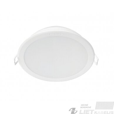 LED šviestuvas 12,5W, 4000K, 1300Lm, IP20, apvalus įleidžiamas, PHILIPS LED šviestuvas 12,5W, 4000K, 1300Lm, IP20, apvalus įleidžiamas, PHILIPS