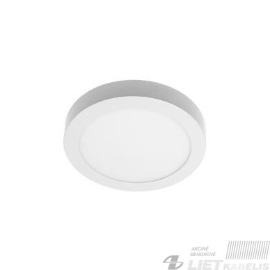 LED šviestuvas  Oris plus 19W, 3000K, 1520Lm, IP20, apvalus pridedamas, GTV