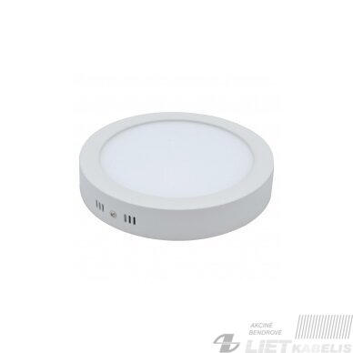 Apvalus LED šviestuvas 25W, 4500K ,GTV Apvalus LED šviestuvas 25W, 4500K ,GTV
