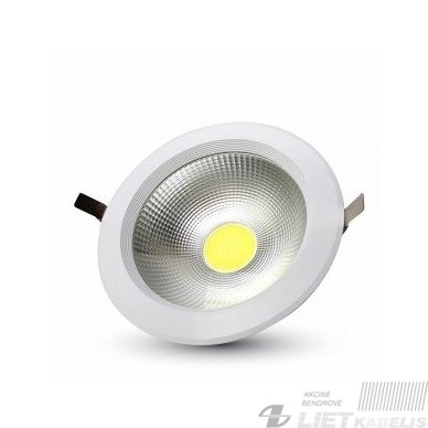 Apvalus LED šviestuvas 30W 4500K, COB A++, V-TAC Apvalus LED šviestuvas 30W 4500K, COB A++, V-TAC