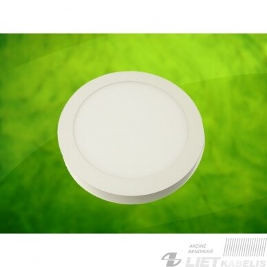 Apvalus LED šviestuvas 6W/DL, 3000K 2 Apvalus LED šviestuvas 6W/DL, 3000K 2