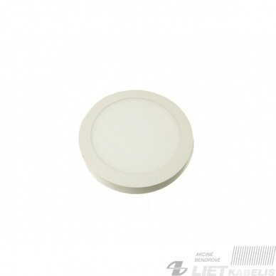 Apvalus LED šviestuvas 6W/DL, 3000K