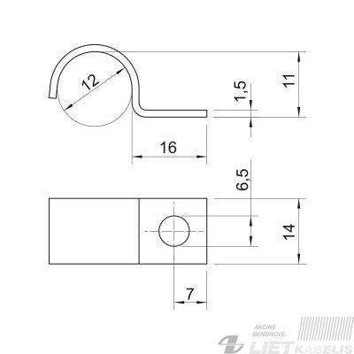 Apkaba laidams D12 vienkilpė, OBO 1