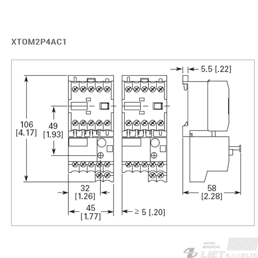 Apsauga nuo perkrovimo ZE-2.4 1.6-2.4A Eaton 1 Apsauga nuo perkrovimo ZE-2.4 1.6-2.4A Eaton 1