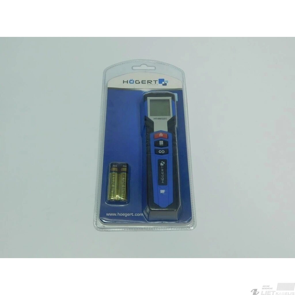 Atstumo matuoklis, lazerinis HT4M320 Hogert 1 Atstumo matuoklis, lazerinis HT4M320 Hogert 1