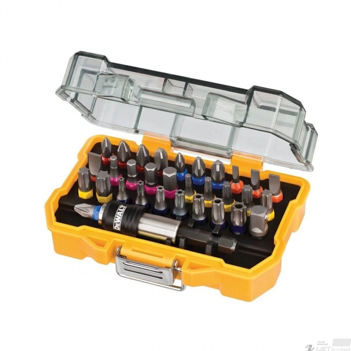 Atsuktuvų antgalių rinkinys 32 vnt, DEWALT Atsuktuvų antgalių rinkinys 32 vnt, DEWALT