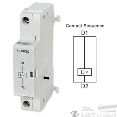 Atkabiklis minimalios įtampos U-PKZ0 (PKZM0 230V50Hz), Eaton