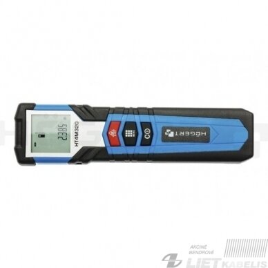Atstumo matuoklis, lazerinis HT4M320 Hogert Atstumo matuoklis, lazerinis HT4M320 Hogert