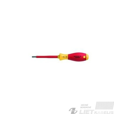 Atsuktuvas kryžminis, PH2x100mm 1000V Weidmuller Atsuktuvas kryžminis, PH2x100mm 1000V Weidmuller