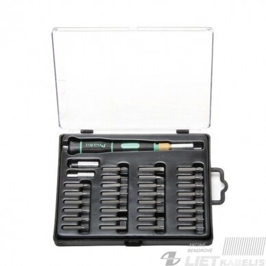 Atsuktuvas SD-9803 su antgaliais 32vnt, PROSKIT Atsuktuvas SD-9803 su antgaliais 32vnt, PROSKIT