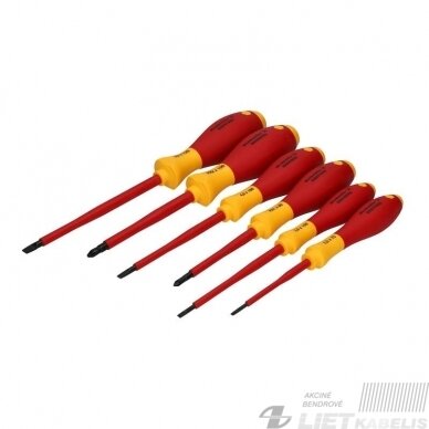 Atsuktuvų komplektas SDI S2,5-5,5/PZ1/2 1000V, Weidmuller Atsuktuvų komplektas SDI S2,5-5,5/PZ1/2 1000V, Weidmuller