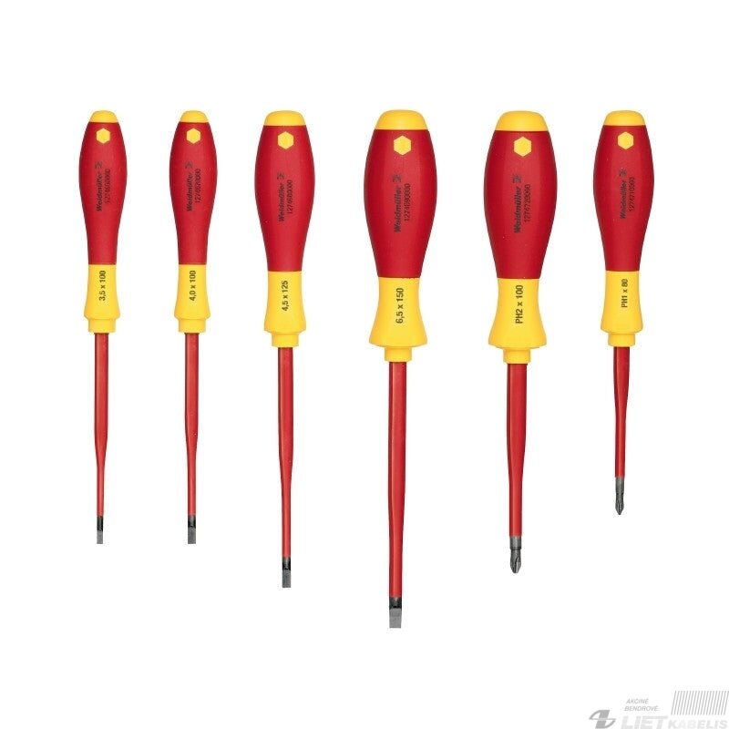 Atsuktuvas plokščias, 6,5x150mm Slim 1000V, Weidmuller Atsuktuvas plokščias, 6,5x150mm Slim 1000V, Weidmuller