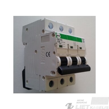 Automatinis jungiklis FB2-63 C40/3 PF